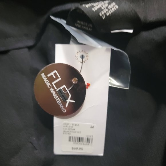 NWT Lane Bryant Black Perfect Drape Dress Pants Size 26 - Picture 9 of 12